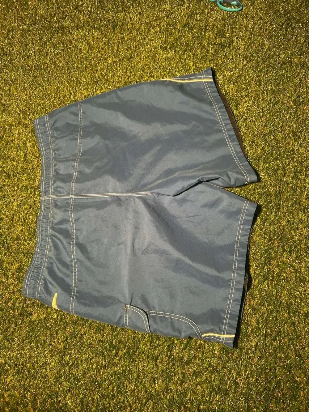 Speedo Men's Blue Swim Trunks with Cargo Pocket